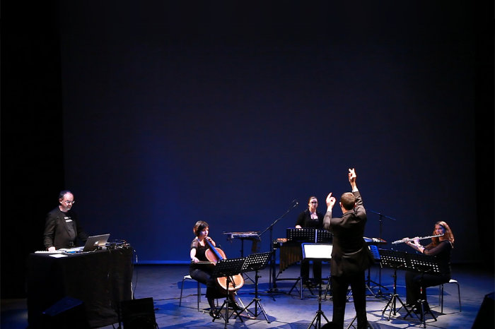 Karlheinz Essl portrait concert photo